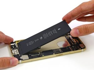 iPhone byte av batteri